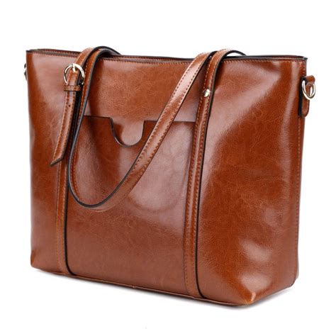 leather tote bags for women